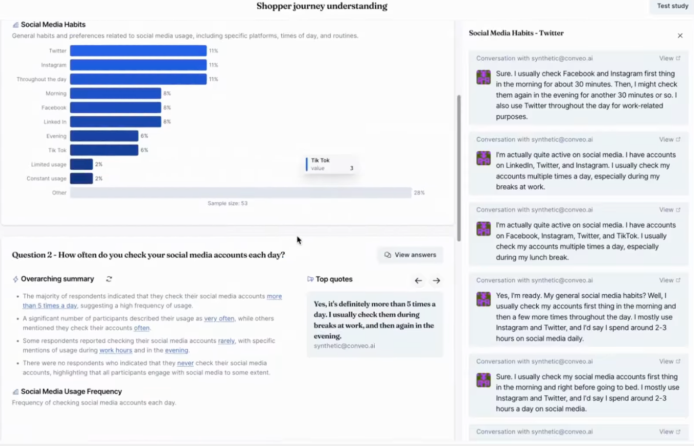 Get Actionable Insights